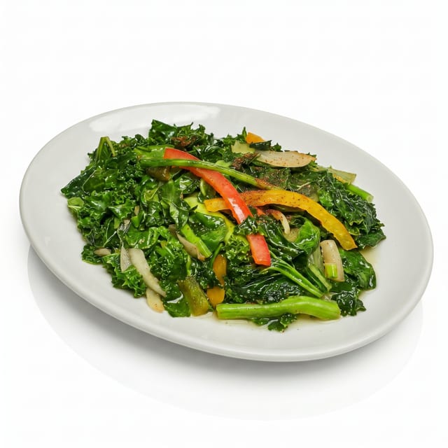 Spicy Spinach & Kale Meal