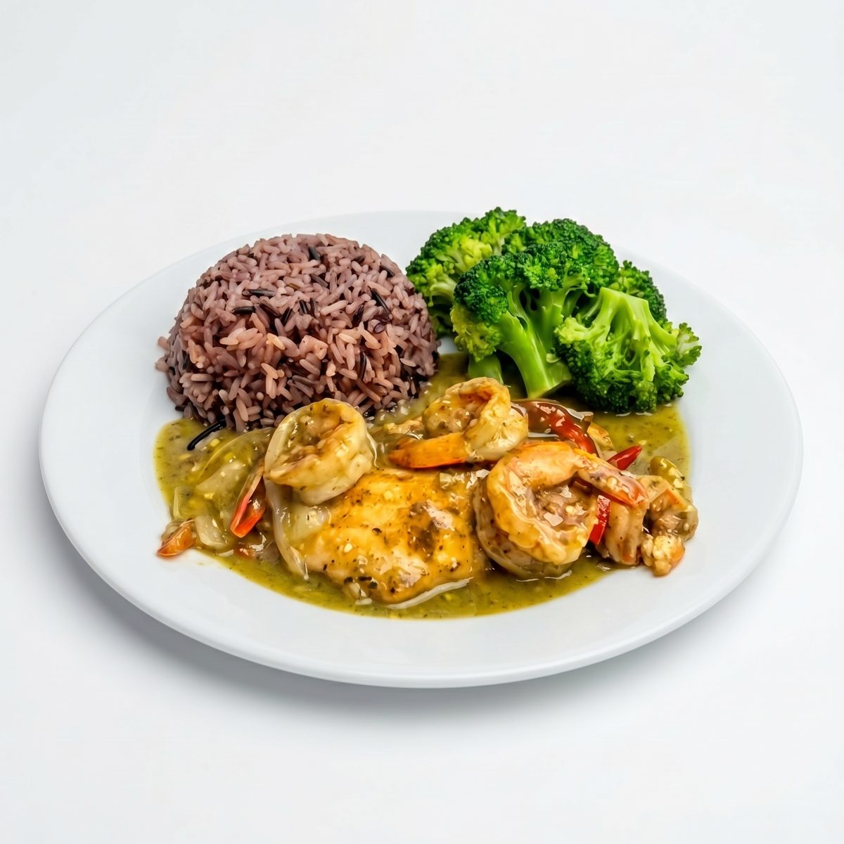 Grilled Salmon & Shrimp