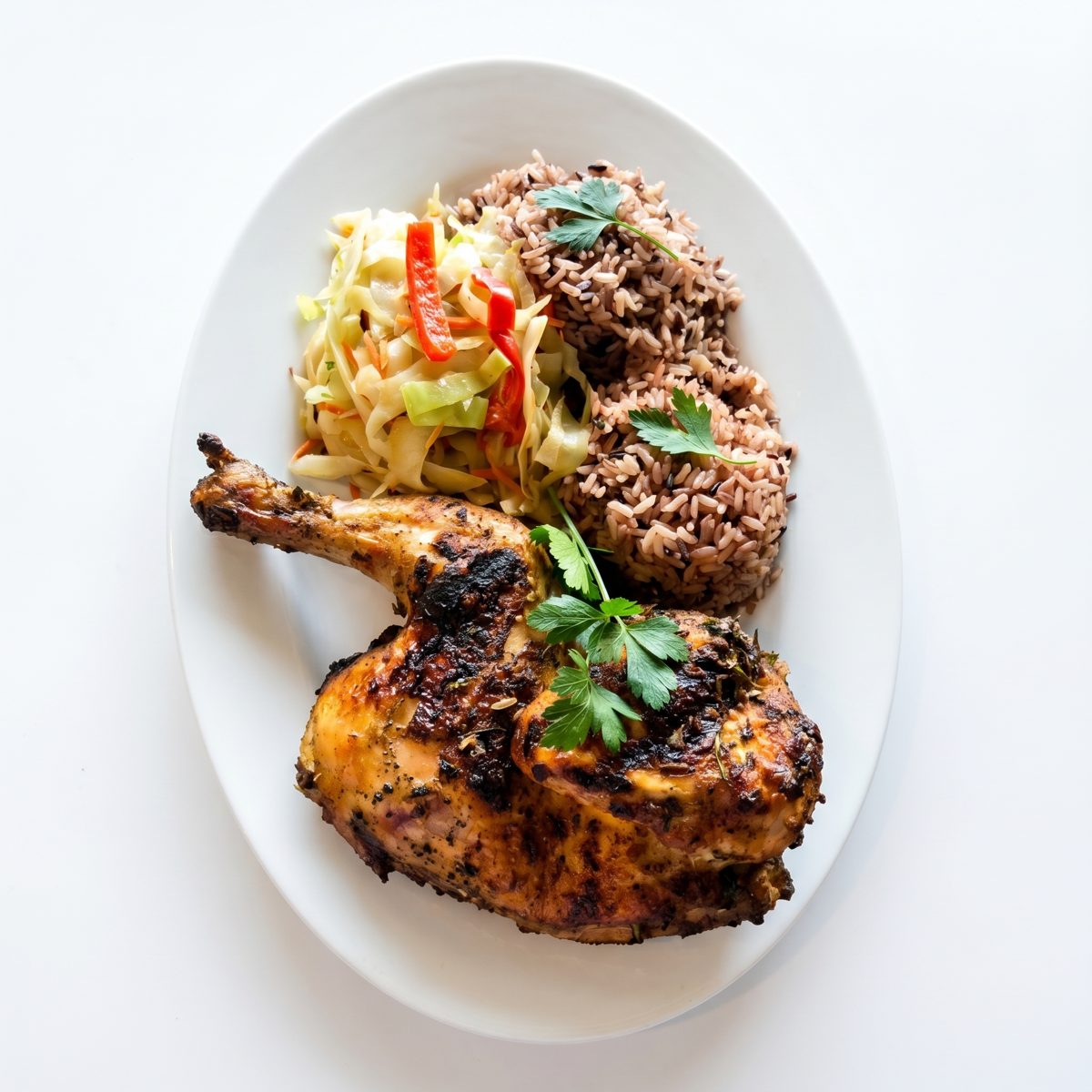 Jerk Chicken Quarter Leg